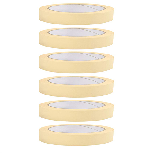 Masking Tape - BOPP Material, Brown Color | Single Side Adhesive, Ideal for Bag Sealing Applications