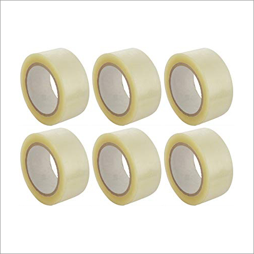 Transparent BOPP Tape - BOPP Material, 2 inches Wide, Transparent Color | Single-Sided Adhesive, Pressure Sensitive, Ideal for Masking Applications