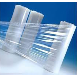 Transparent Stretch Film Rolls - Custom Length and Thickness, Rigid Hardness, Single-Layer Construction, Transparent Finish
