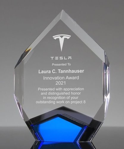Designer Glass Glossy Acrylic Awards