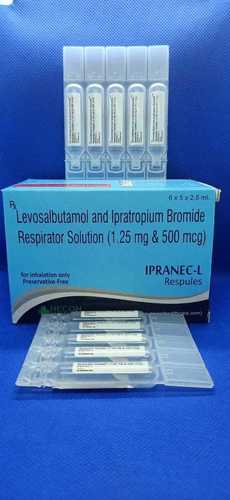 Levosalbutamol  Respules Injection