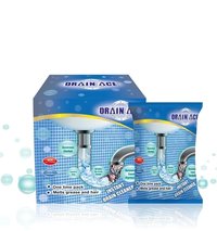 Drain Ace Drain Cleaner - Grey Blue , Formulated To Remove Organic Blockages, Effective On Grease, Oil, Soap, Hair, Vegetable Matter, No Malodors