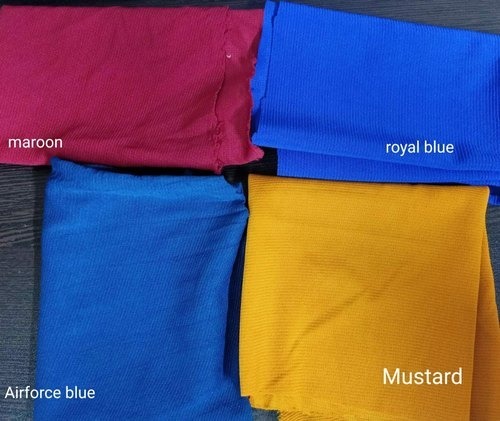 Polyester Dryfit 2- Way Lycra Fabric