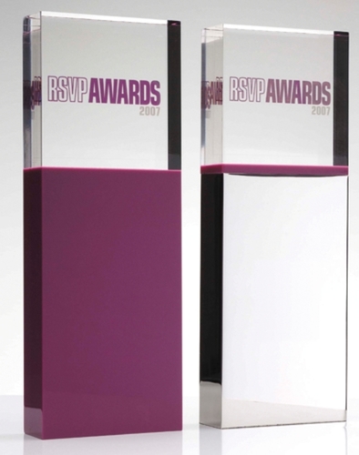 Scratch Resistant, Shiny Look Acrylic Trophies