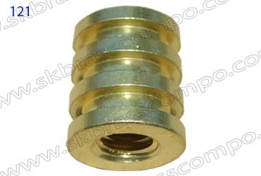 Brass Knurled Inserts By S.K. BRASS COMPONENTS