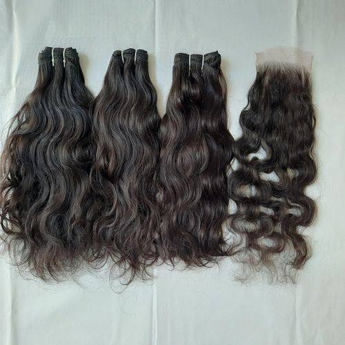 Natural Loose Wavy human hair extensions