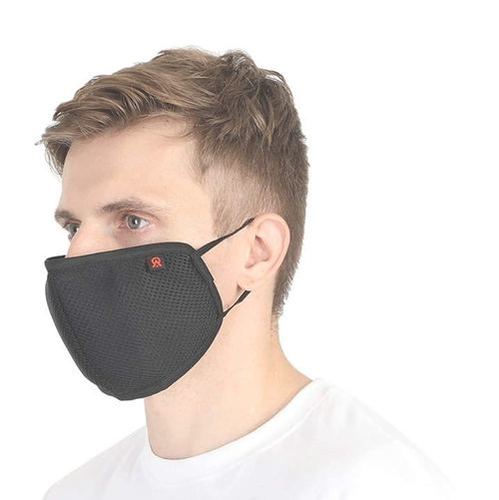 Reusable Face Mask - Cotton Blend, Standard Size, Black | Unisex Design for Everyday Comfort and Versatility
