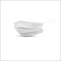 Surgical 4ply Mask - Non-Woven Material, Standard Size, White Color | Breathable, Unisex Design, Comfortable Skin-Friendly Inner Layer