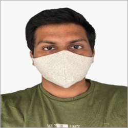 2 Layer Cloth Mask - Cotton Material, Unisex Design , White Color for Everyday Use