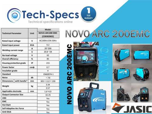 NOVO ARC 200EMC Welding Machine