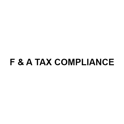 F & A Tax Compliance F & A Tax Compliance