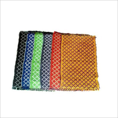 Shrink Proof Cotton Door Mat - 16x24 Inch Rectangle, Washable, Various Colors