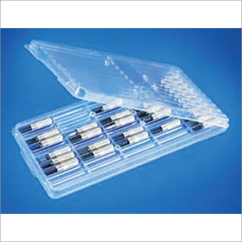 Transparent White High Density Plastic Box