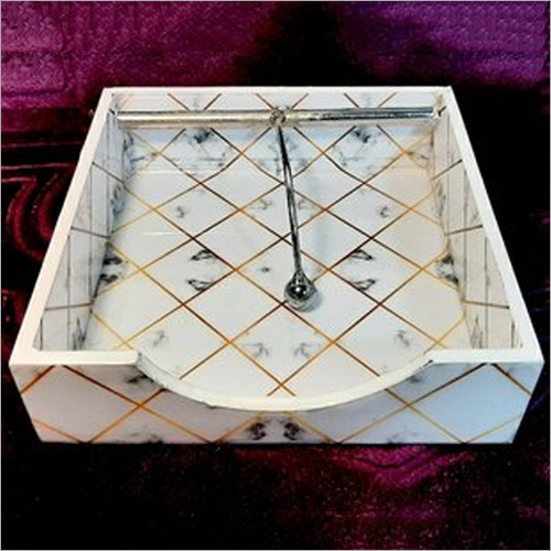 Printed Wooden Napkin Holder By NOUMAN CRAFT INDIA