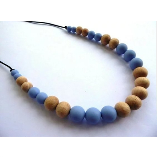 Wooden Ball Necklace