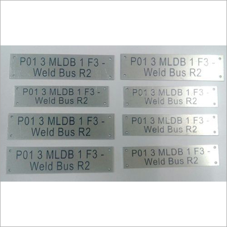 Aluminum Engraved Cable Tags