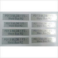 Aluminum Engraved Cable Tags