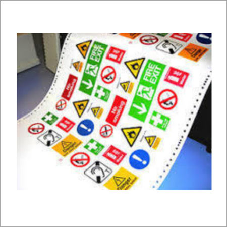 Multicolor Printed Sticker