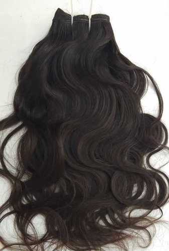Indian Natural Wavy Remy Human Hair Weaves