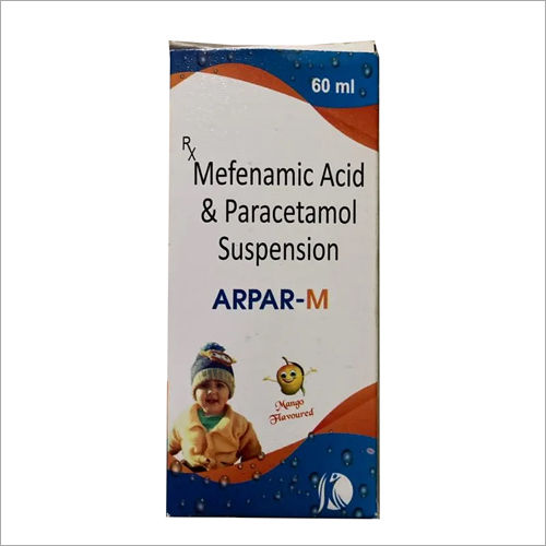 60 Ml Mefenamic Acid And Paracetamol Syrup