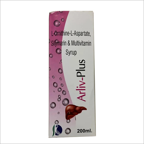 200 ml L-Ornithine L-Aspartate Silymarin and Multivitamin Syrup