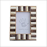 Fancy Photo Frame - Wooden Rectangle Design