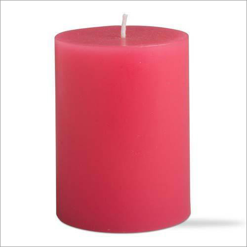 Paraffin Wax Scented Pillar Candle