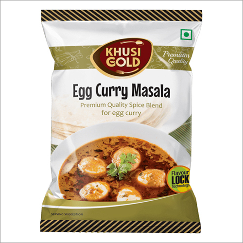 Pouch Packing Egg Curry Masala