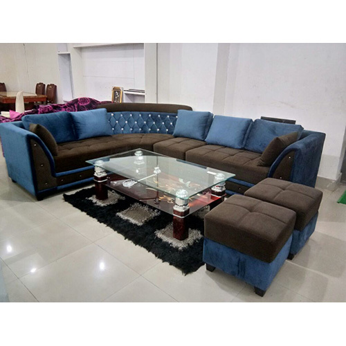 Elegant L Shaped Sofa Set