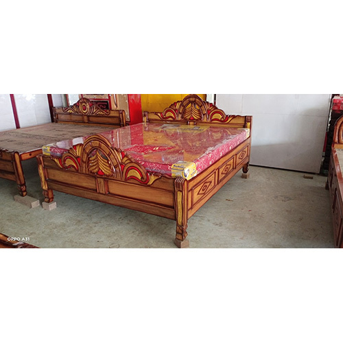 Hard Wood Minihalf Box Double Bed