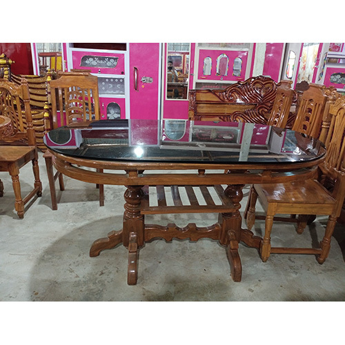 Glass Top Dining Table Set