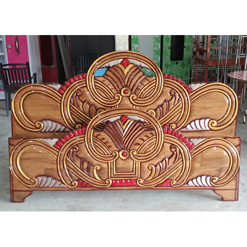 Wooden Bed HeadBoard