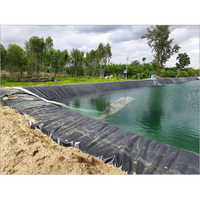 Canal Liner And Ldpe Sheet - 300 Micron Thickness | Black, U.v. Stabilized, Durable, Puncture Resistant, Excellent Water Permeability, Tear Resistance, Eco-friendly