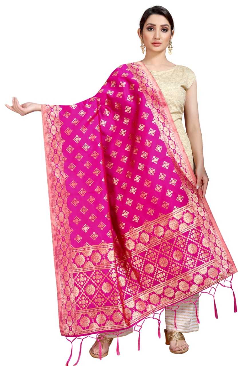 Kangana Women Banarasi Silk Dupatta