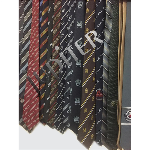 School Printed Tie