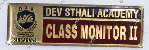 Metal School Badge