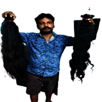 INDIAN LONG HAIR - 30 32 34 36 38 40 INCHES / LONG WAVY / CURLY / STRAIGHT HUMAN HAIR