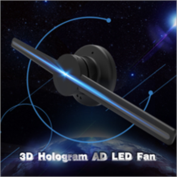 Hologram AD LED Fan