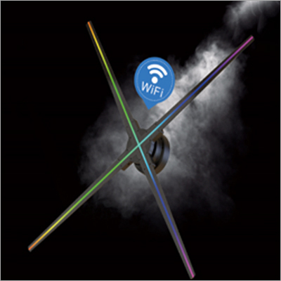 Wifi Metal LED 3D Hologram Fan