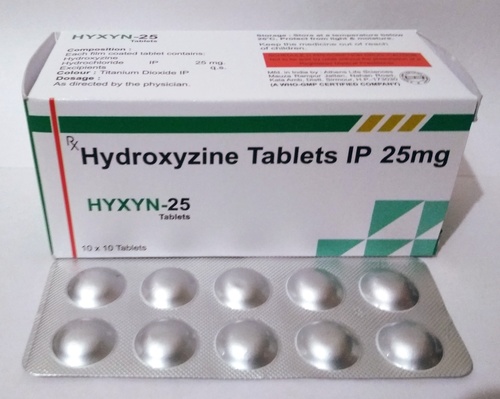 Hydroxyzine 25mg Tablet