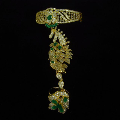 Indian CZ Charm Bracelets - High Quality Brass with Higher Copper, Original 24 Carat Gold and Pure Rhodium Plating | Women's Jewelry for Anniversary, Engagement, and Party Occasions