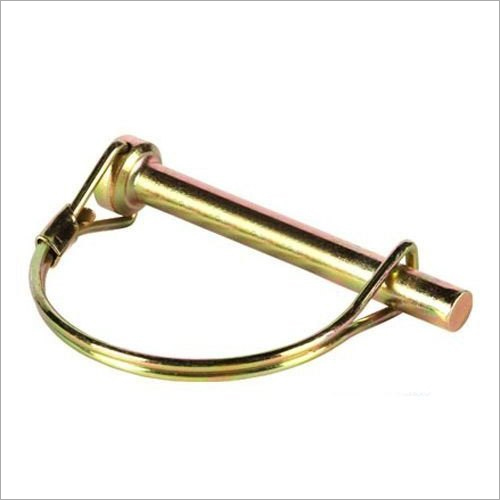 INCREWAY Wire Lock Pin, 5PCS 6mm Zinc Planted Shaft Locking Pin