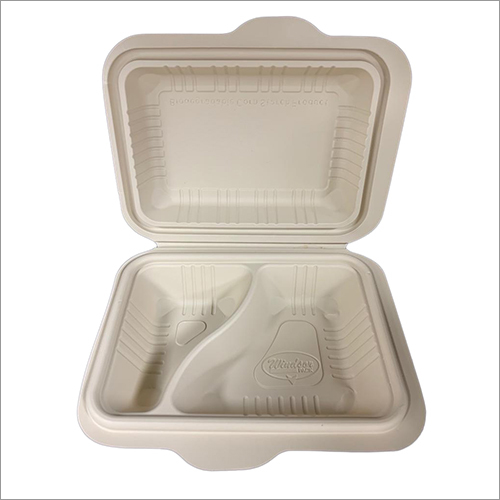 Cornstarch Clamshell Boxes