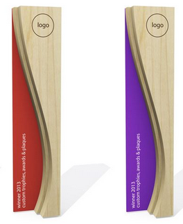 High Strength Wood Trophies for Award Ceremonies in College, Corporate, Office, School