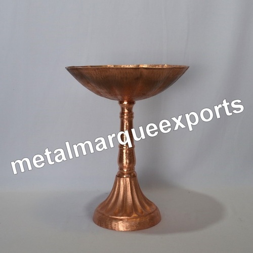 Aluminum Copper Plated Floor Vase