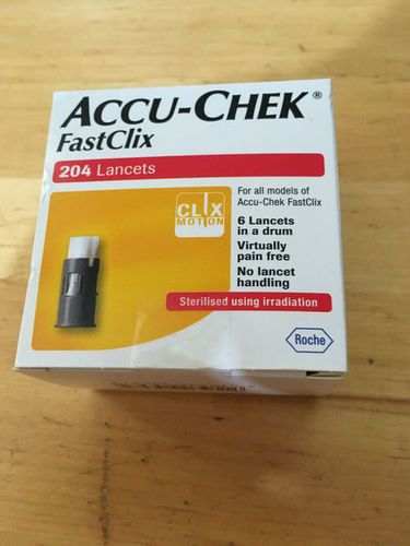 Accu-Chek FastClix Lancet - Pack of 204