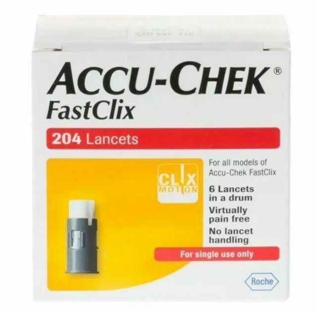 Accu-Chek FastClix Lancet - Pack of 204
