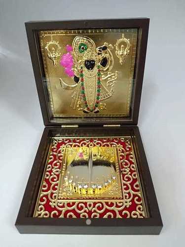 Gold Plated shreenath ji God