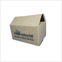 Craft Box - Corrugated Board, Rectangular Shape, Custom Size | Brown Color, Versatile Storage Solution For Crafts And Supplies