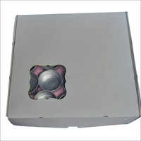 Plastic Carton Packaging Box - Corrugated Board Material, Custom Size Options, Grey Color, Square Shape